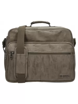 Táska ENRICO BENETTI ROTTERDAM 15 NOTEBOOK BAG 20 L KÖZEPES SZÜRKÉS