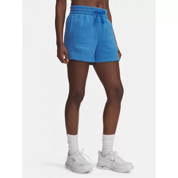  Női rövidnadrág UNDER ARMOUR RIVAL FLEECE SHORT 1382723-402 KÉK 