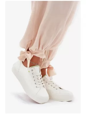 Női tornacipő BIG STAR RR274A295 WHITE Big Star Shoes