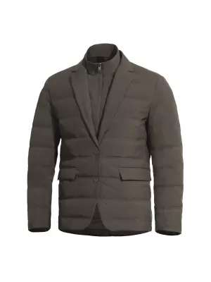 Kabát PENTAGON ALPHA DOWN BLAZER K08051 BARNA SZÜRKE