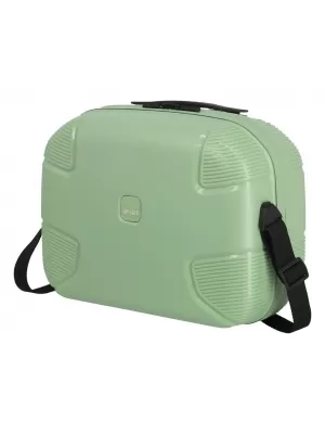 Bőrönd IMPACKT IP1 BEAUTY CASE TAVASZI ZÖLD