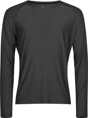 Férfi póló TEE JAYS | TJ 7022 FEKETE MELANZS