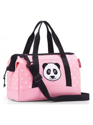 Táska REISENTHEL ALLROUNDER XS KIDS PANDA PÖTTYÖS RÓZSASZÍN