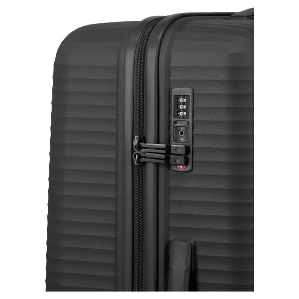  Bőrönd TRAVELITE Air Stripe L FEKETE 