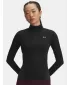 Női póló UNDER ARMOUR UA VANISH SEAMLESS 1/4 ZIP 6000644-003 FEKETE