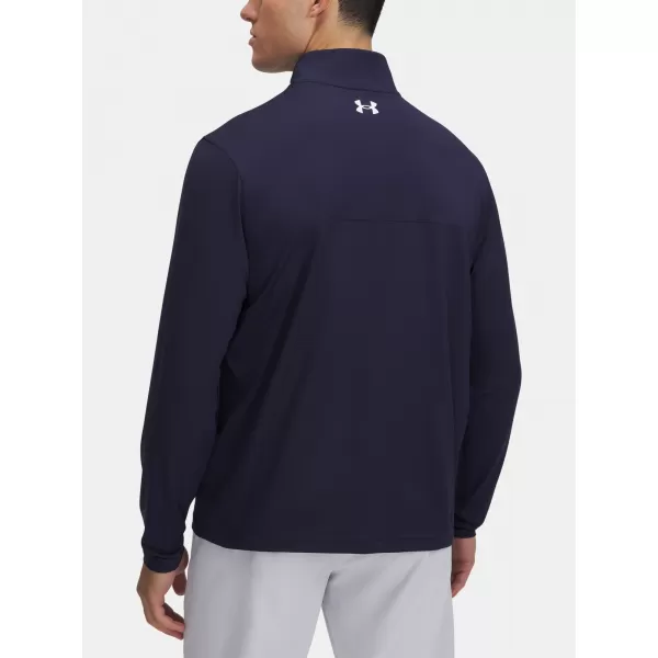  Férfi pulóver UNDER ARMOUR UA T2G 1/4 ZIP 1389878-410 KÉK 