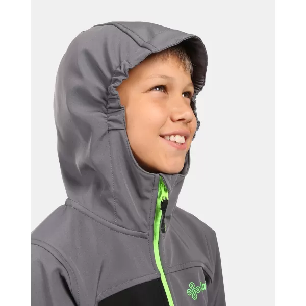  Gyermek softshell kabát KILPI RAVIO-J ZJ0105KI FEKETE 