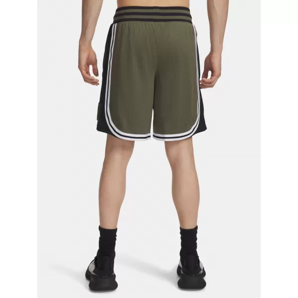  Férfi rövidnadrág UNDER ARMOUR UA M COURTSIDE SHORT 6004087-390 ZÖLD 