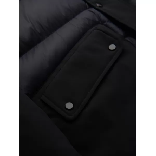 Kabát OMBRE OM-JALJ-0308 FEKETE 