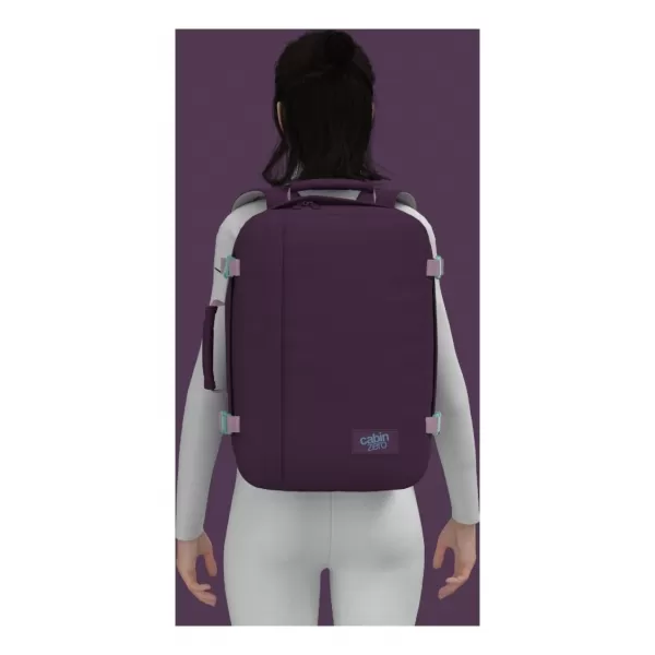  Hátizsák CABINZERO CLASSIC 36L ÉJFÉLI LILA 