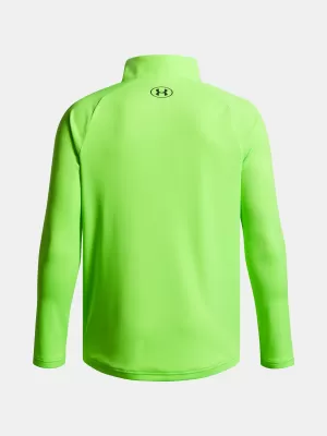 Fiú póló UNDER ARMOUR UA TECH 2.0 1/2 ZIP 1363286-389 ZÖLD