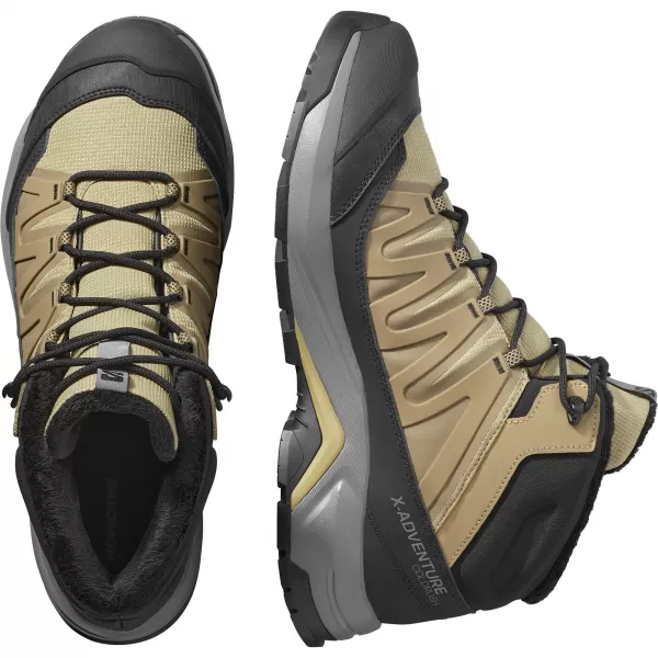  Férfi cipők SALOMON X-ADVENTURE COLDRUSH WATERPROOF MOSZAT/FEKETE/ÓN 