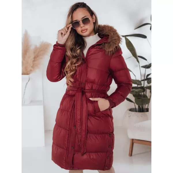  Női kabát DSTREET TY5008 PIROS 