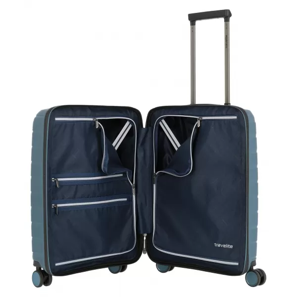  Bőrönd TRAVELITE AIR BASE 4W S FRONT POCKET JÉGKÉK 