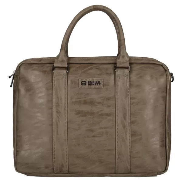  Táska ENRICO BENETTI ROTTERDAM 15 NOTEBOOK BAG KÖZEPES SZÜRKÉS 