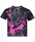 Gyermekfunkciós T -piró prémium ALTISPORT VOJ/ALK076TR01 FEKETE/FLUO RÓZSASZÍN