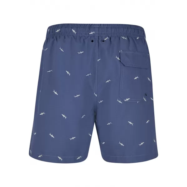  Fürdési rövidnadrág URBAN CLASSICS TB2680 VINTAGE KÉK/FAGYOS MENTA 