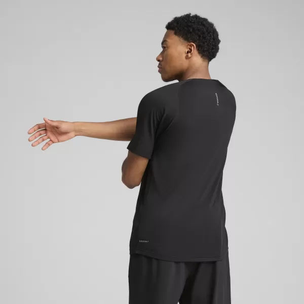  Ing PUMA M RUN CLOUDSPUN TEE 52662901 PUMA FEKETE 