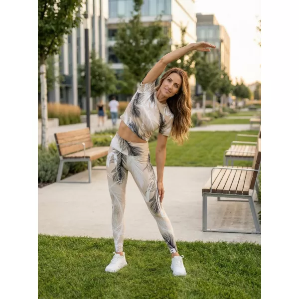  Női prémium crop top ALTISPORT VOJ/ALW001TR07 BARNA 