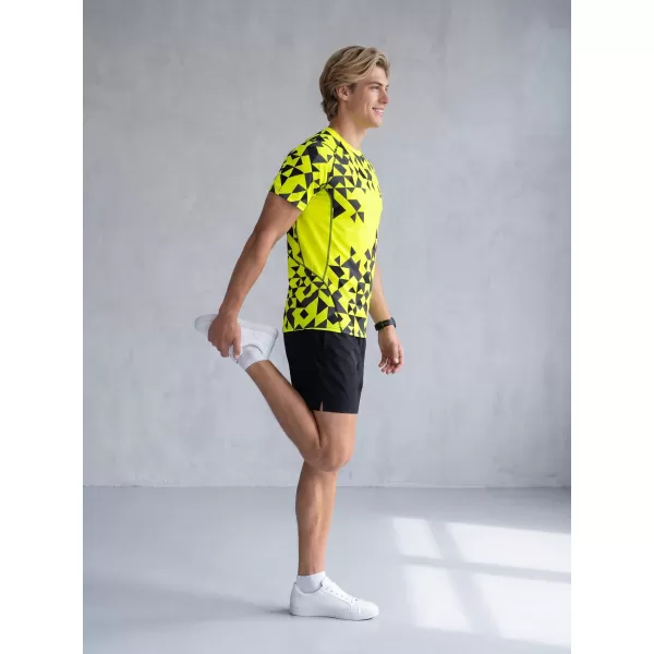  Férfi funkcionális tömörítés T -piró prémium ALTISPORT VOJ/ALM108TR04 NEON 