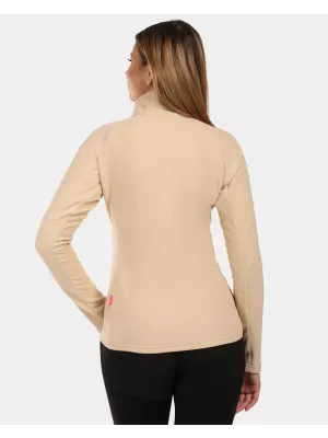 Női polár pulóver KILPI GLAMER-W ZL0210KI BÉZS