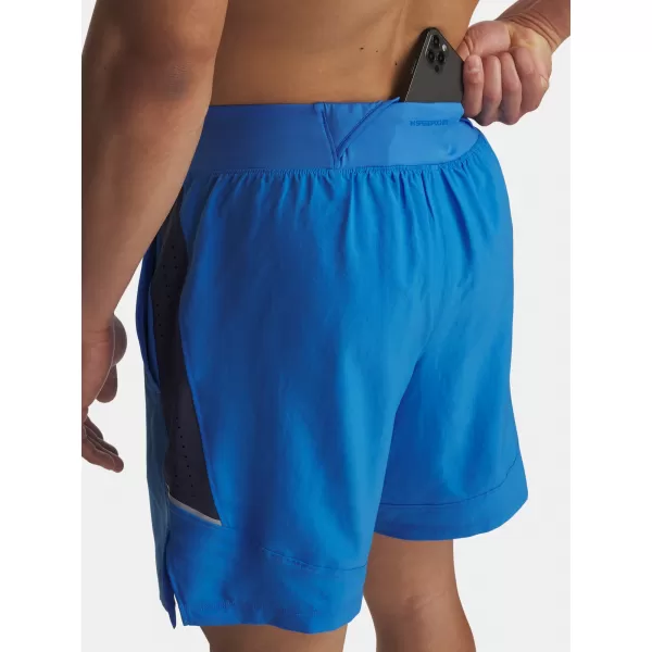  Férfi rövidnadrág UNDER ARMOUR UA LAUNCH PRO 2N1 7 SHORTS KÉK 
