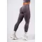 Varrás nélküli, maximum push-up leggings formázása FLOW SEAMLESS 497 DARK GREY Nebbia