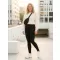 Női leggings ALTISPORT LORDA FEKETE