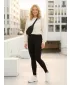 Női leggings ALTISPORT LORDA FEKETE