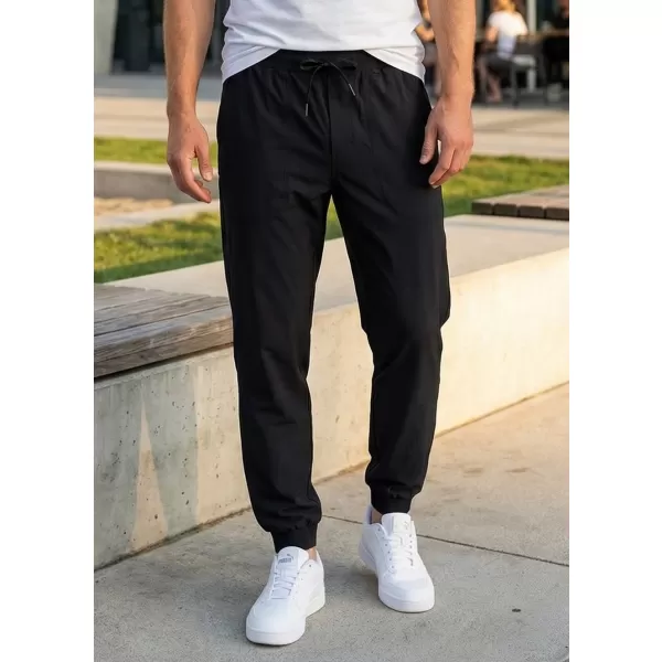  Férfi nadrág ALTISPORT ATS JOGGER CLASSIC - FIT FEKETE 