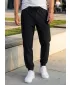 Férfi nadrág ALTISPORT ATS JOGGER CLASSIC - FIT FEKETE