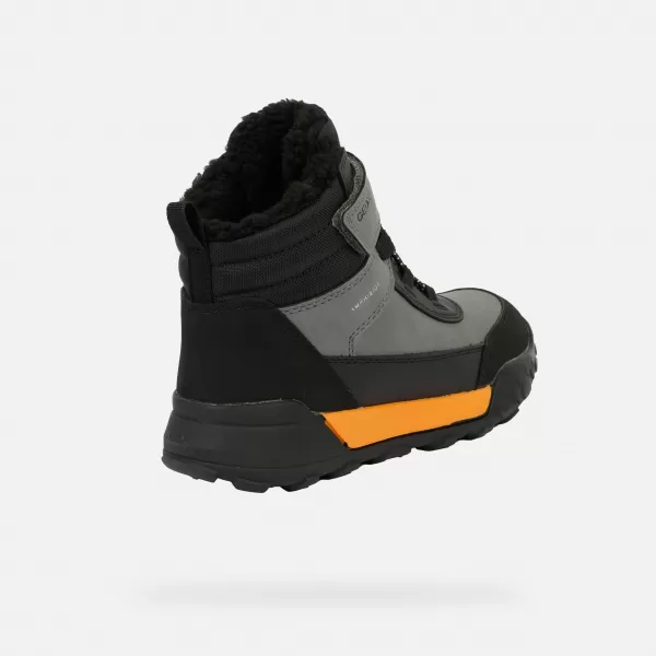  Fiú téli csizma GEOX TREKKYUP B ABX J46MBE0MEMSC0036 FEKETE 