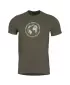póló PENTAGON GLOBE T-SHIRT K09055 BARNA SZÜRKE