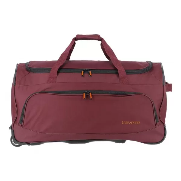  Táska TRAVELITE BASICS FRESH WHEELED DUFFLE BURGUNDIA 