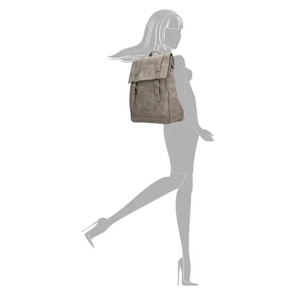  Hátizsák ENRICO BENETTI AMY TABLET BACKPACK KÖZEPES SZÜRKÉS 