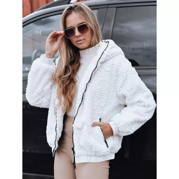  Női kabát DSTREET TY5270 FEHÉR 