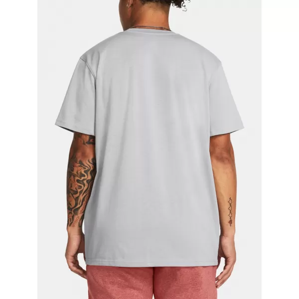  Férfi póló UNDER ARMOUR UA HW ARMOUR LABEL SS 1382831-011 SZÜRKE 