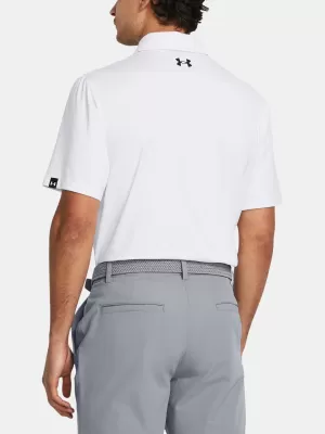 Férfi póló UNDER ARMOUR UA T2G POLO LB 1383255-100 FEHÉR