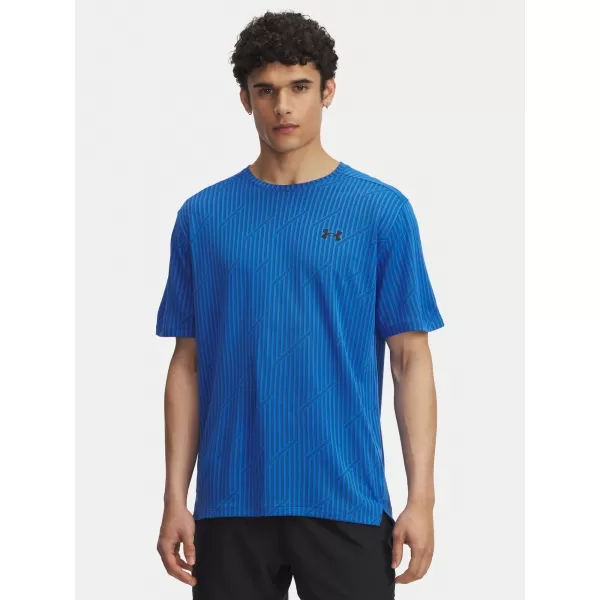  Férfi póló UNDER ARMOUR UA TECH VENT JACQUARD KÉK 