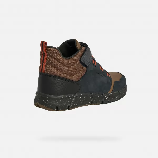  Fiú bokacsizma GEOX FLEXYPER BOY B ABX J949XA032FUC0948 FEKETE 