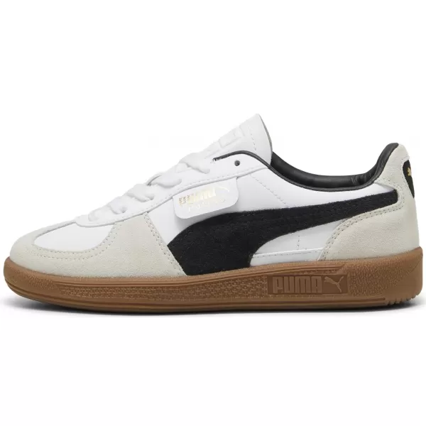  Bébi cipő PUMA PALERMO LTH JR 39727501 PUMA FEHÉR/GŐZSZÜRKE/GUMI 