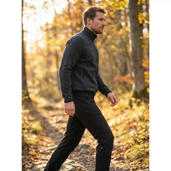  Férfi softshell nadrág ALTISPORT CORRON FEKETE 