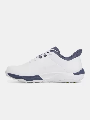 Férfi cipők UNDER ARMOUR UA DRIVE PRO SL WIDE 3026921-102 FEHÉR
