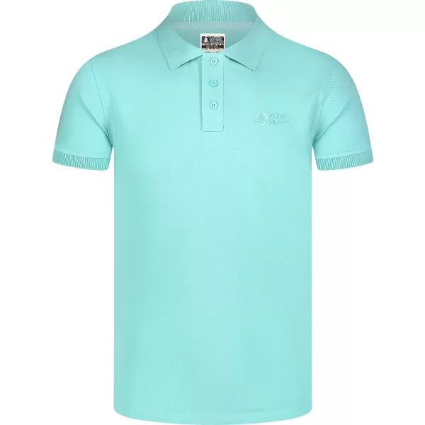 Mens t -phirt gallérral NORDBLANC ETERNITY NBSMT8166 VILÁGOSKÉK 