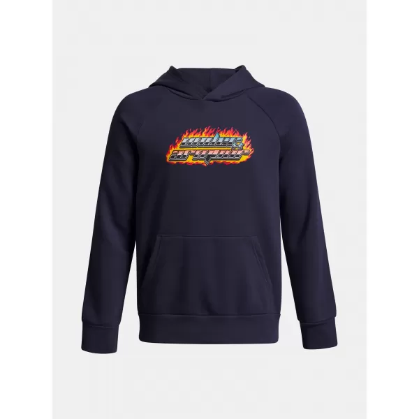  Fiú pulóver UNDER ARMOUR UA RIVAL FLC FLAMIN WDMRK HD 6003781-403 KÉK 