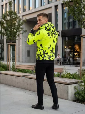 Férfi prémium funkcionális pulóver ALTISPORT VOJ/ALM108MI01 NEON SÁRGA