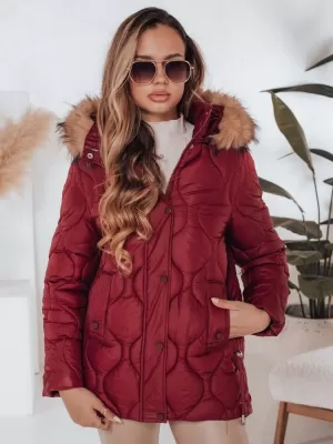 Női kabát DSTREET TY5014 PIROS