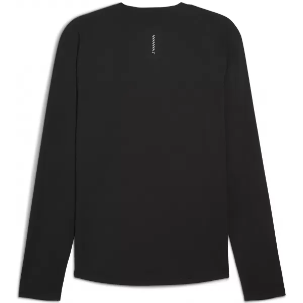  Ing PUMA M RUN CLOUDPUN LONG SLEEVE 52662801 PUMA FEKETE 