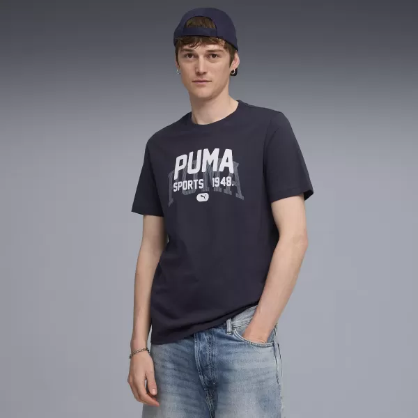  Ing PUMA GRAPHIC VARSITY TEE 68803516 ÚJ HADITENGERÉSZET 
