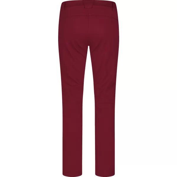  Női softshell nadrág NORDBLANC SWEEP NBFPL8278 BURGUNDIA 